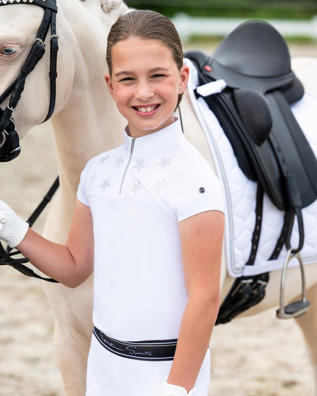 QHP SS26 Wedstrijdshirt Jipp Junior