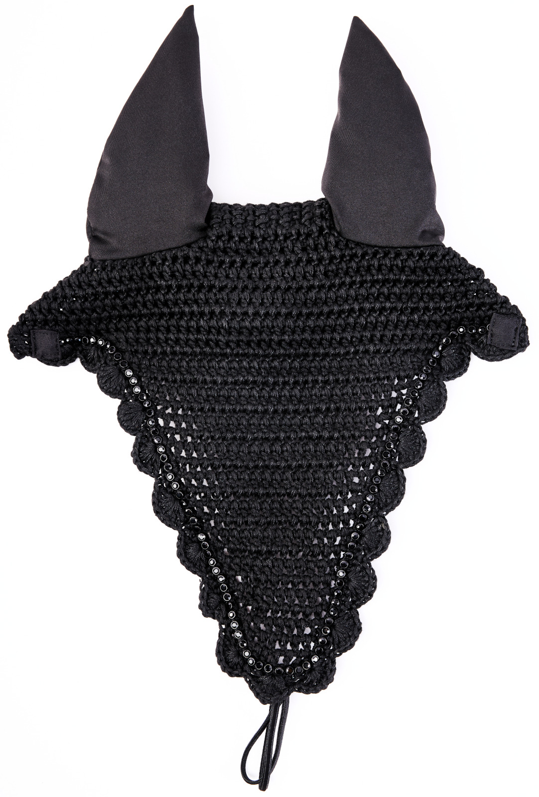 Catago SS26 Deep-Cut Glitter Fly Veil