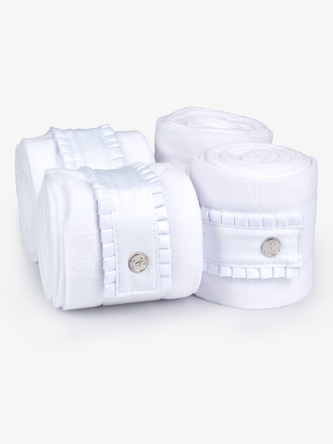 PS Of Sweden SS'24 White Ruffled Bandages