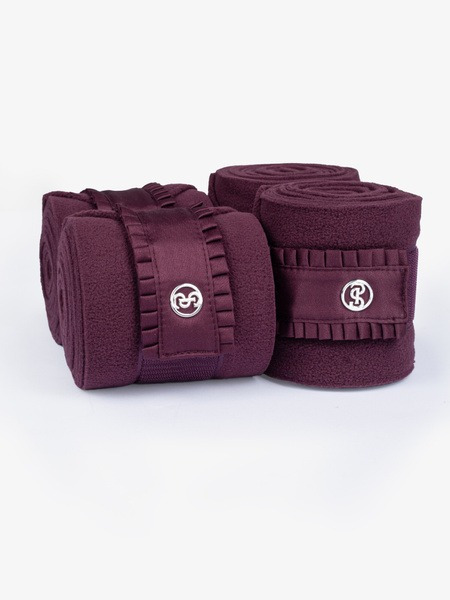 PS of Sweden AW25 Polos Ruffle Plum One Size