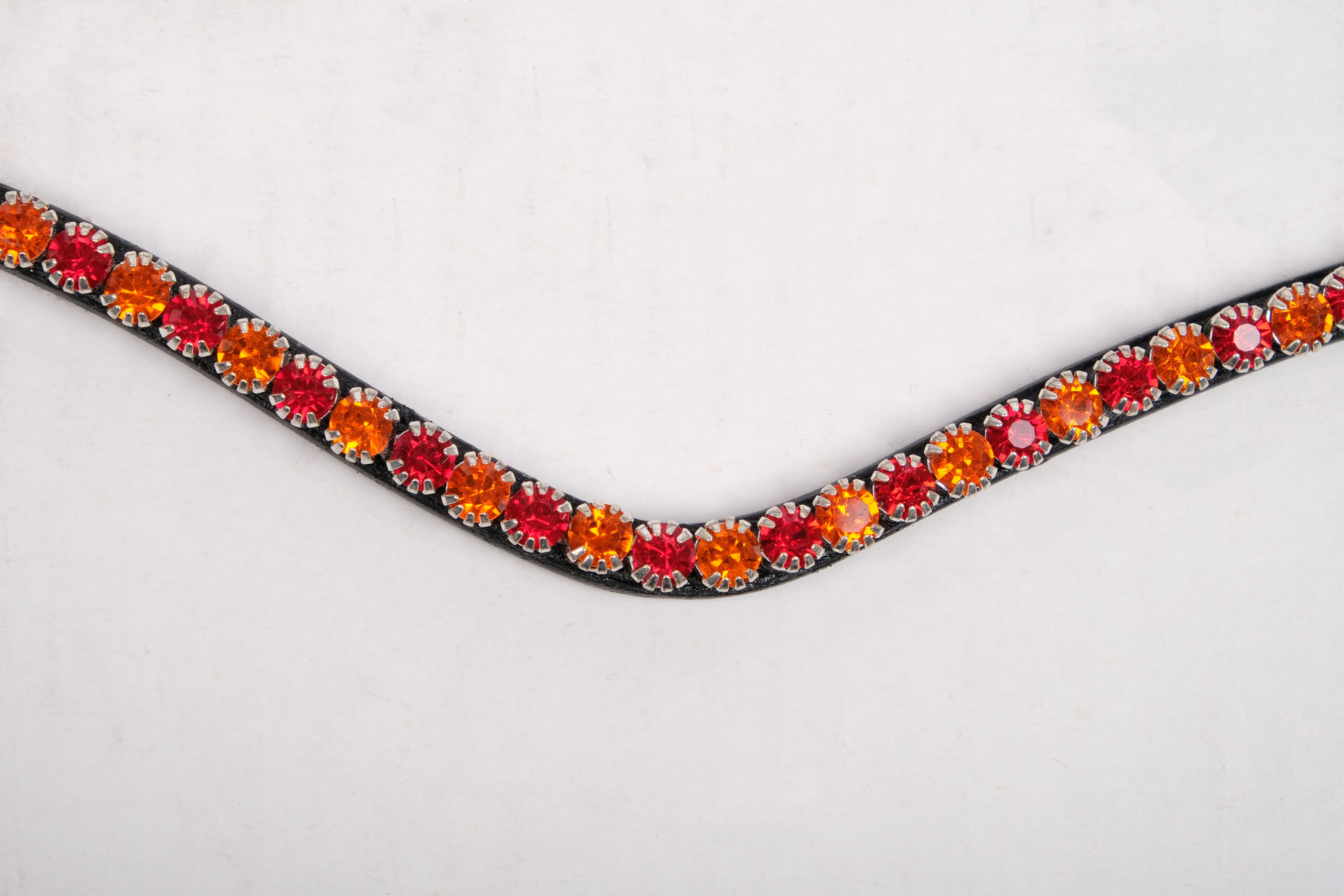 Montar Fair Frontriem Red crystal curved