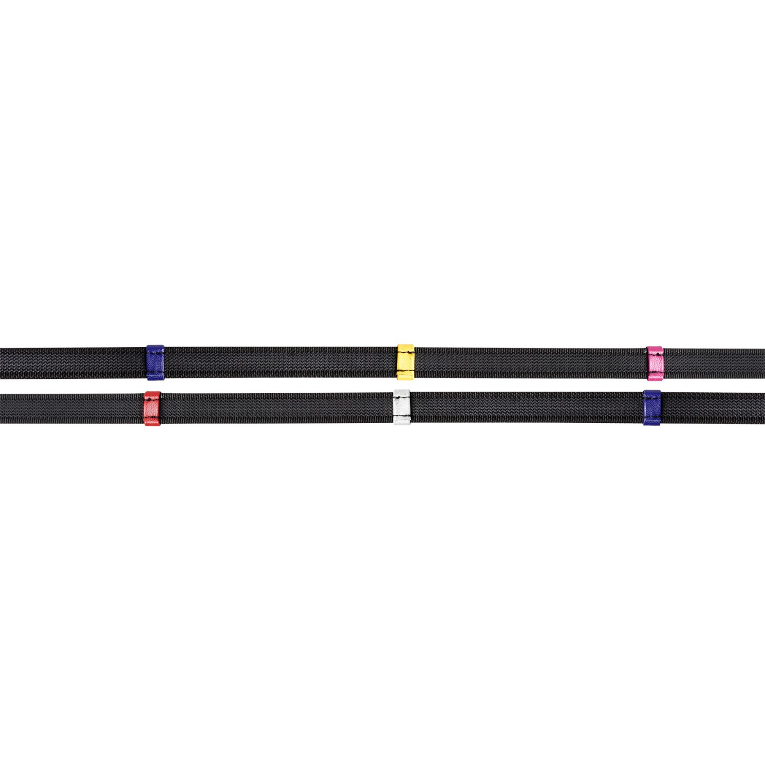 Waldhausen Anti-Slip Reins with Colored Stops