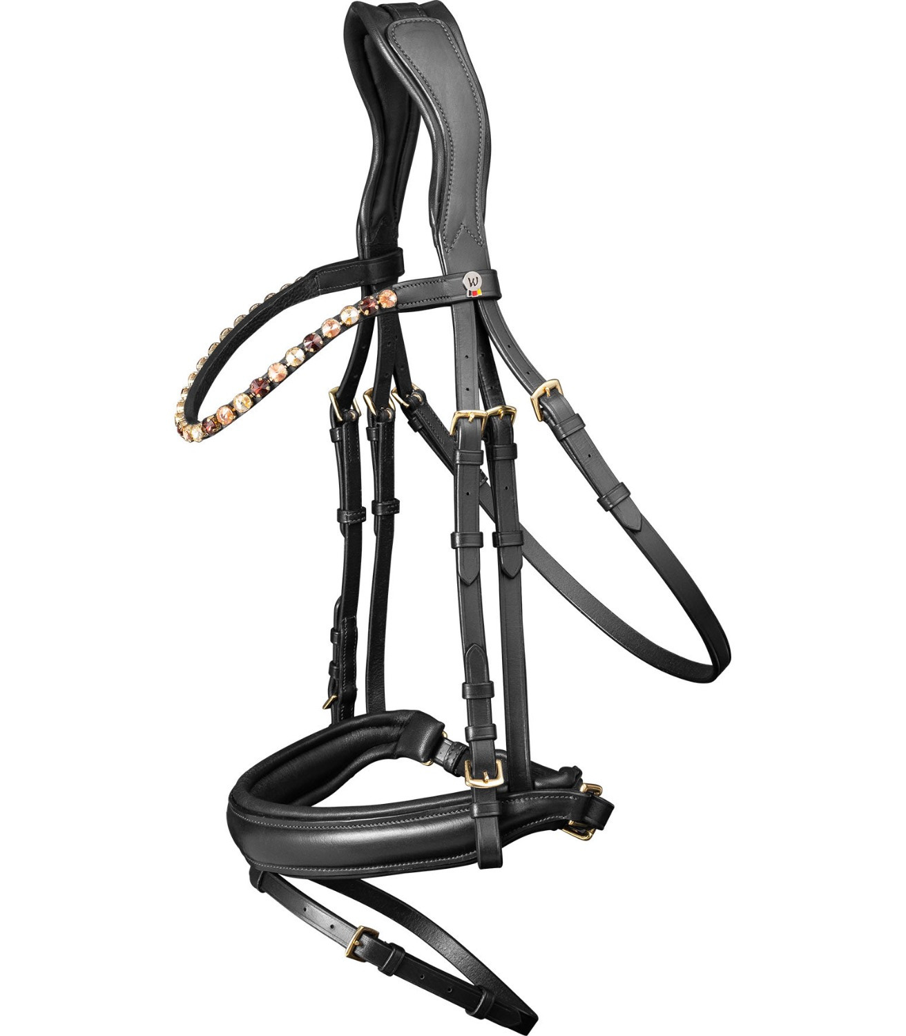 Waldhausen X-Line Bridle Goldheart