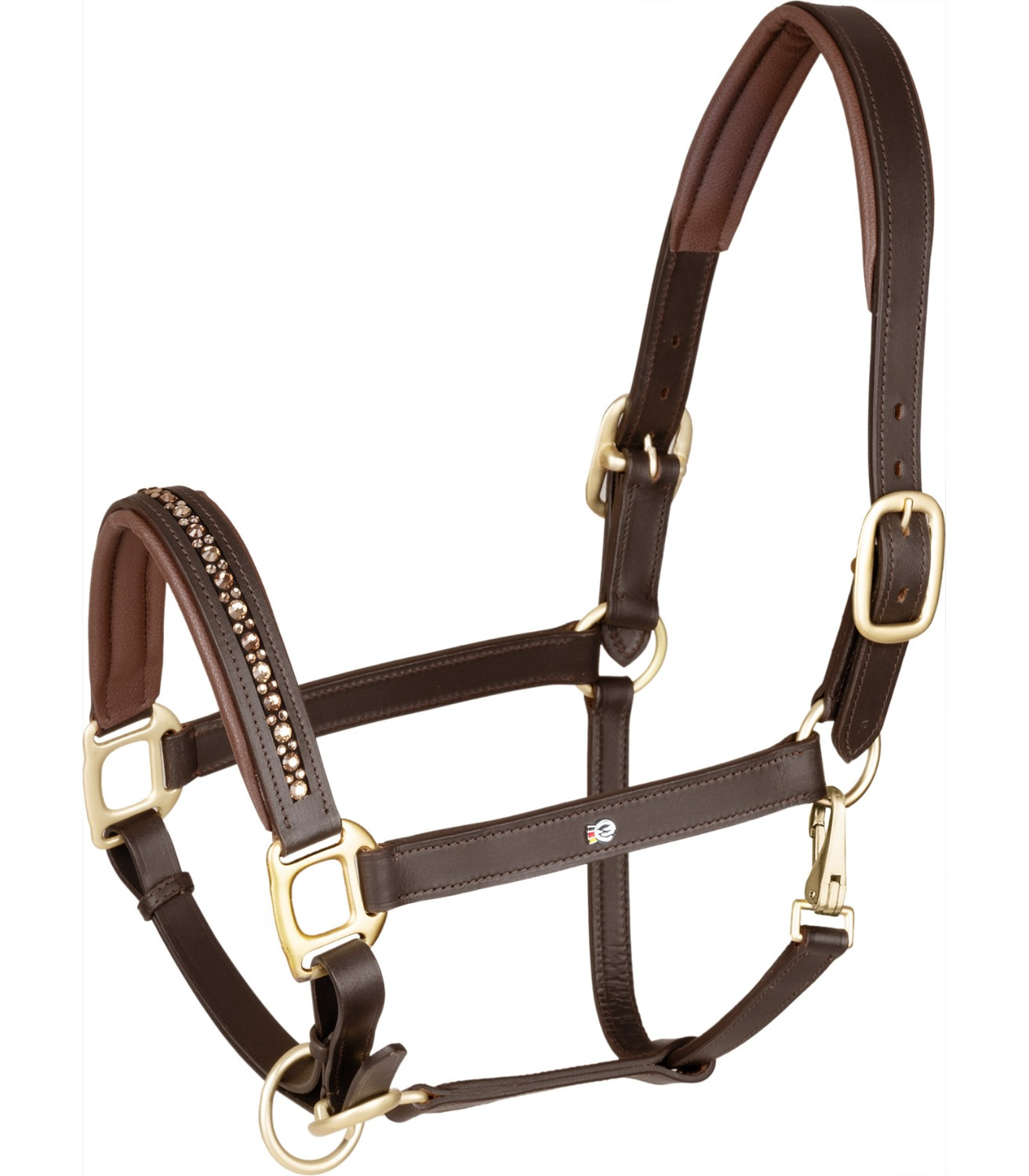 Waldhausen X-Line Leather Halter Crystal