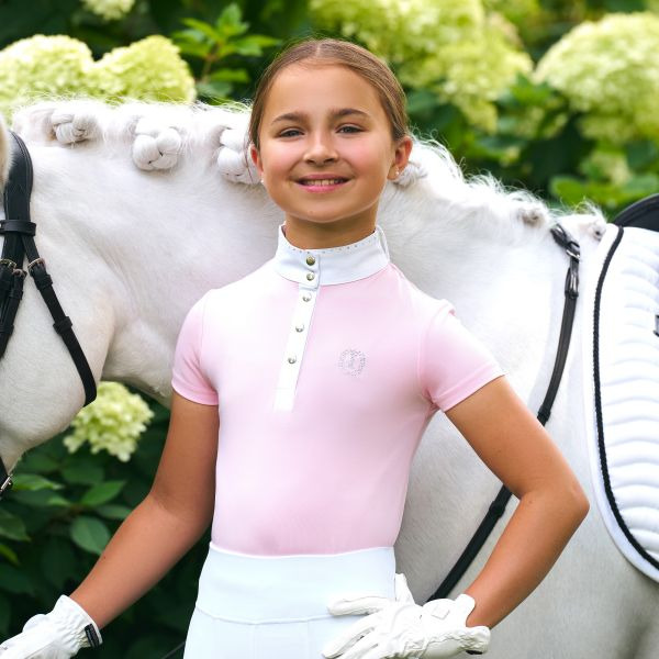 Imperial Riding SS26 KIDS Wedstrijdshirt IRHBasic glam