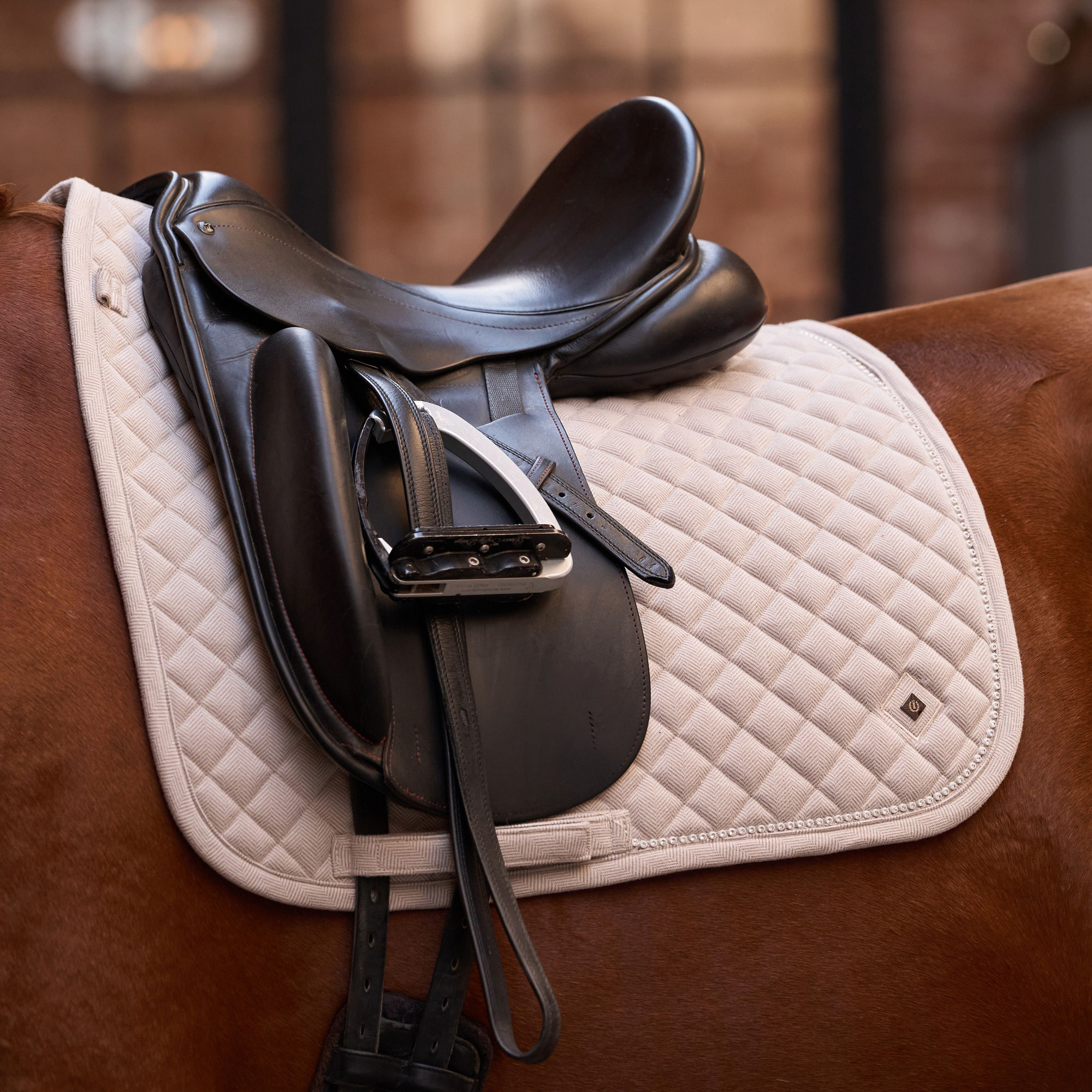 Imperial Riding FW26 Saddle Pad IRHPenny Herringbone DR