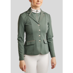 Montar SS26 MOLila Competition Jacket w. Champagne Crystal tape and Crystals Jade