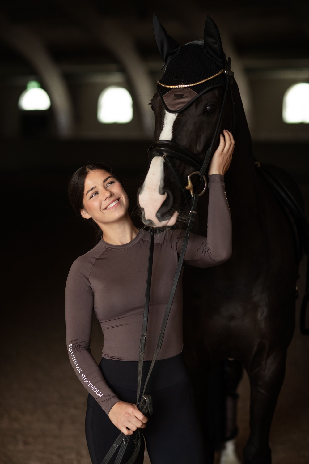 Equestrian Stockholm Modern Mocha Dynamic Base Layer