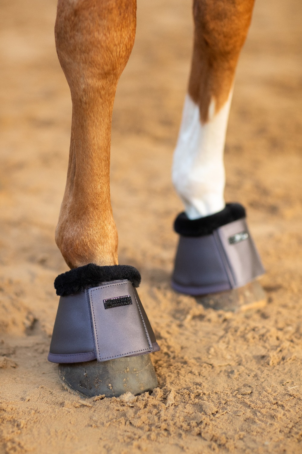 Equestrian Stockholm FW25 Dark Violet Bell Boots