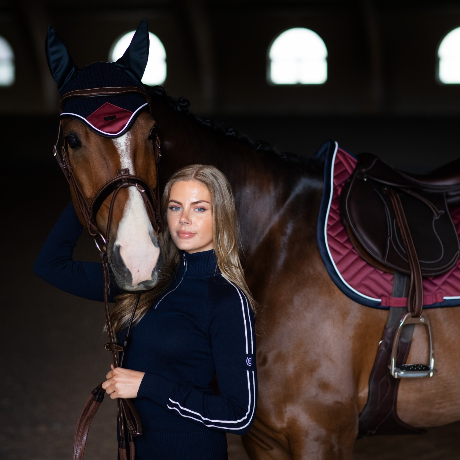 Equestrian Stockholm FW'24 Luxe Modern Ear Net