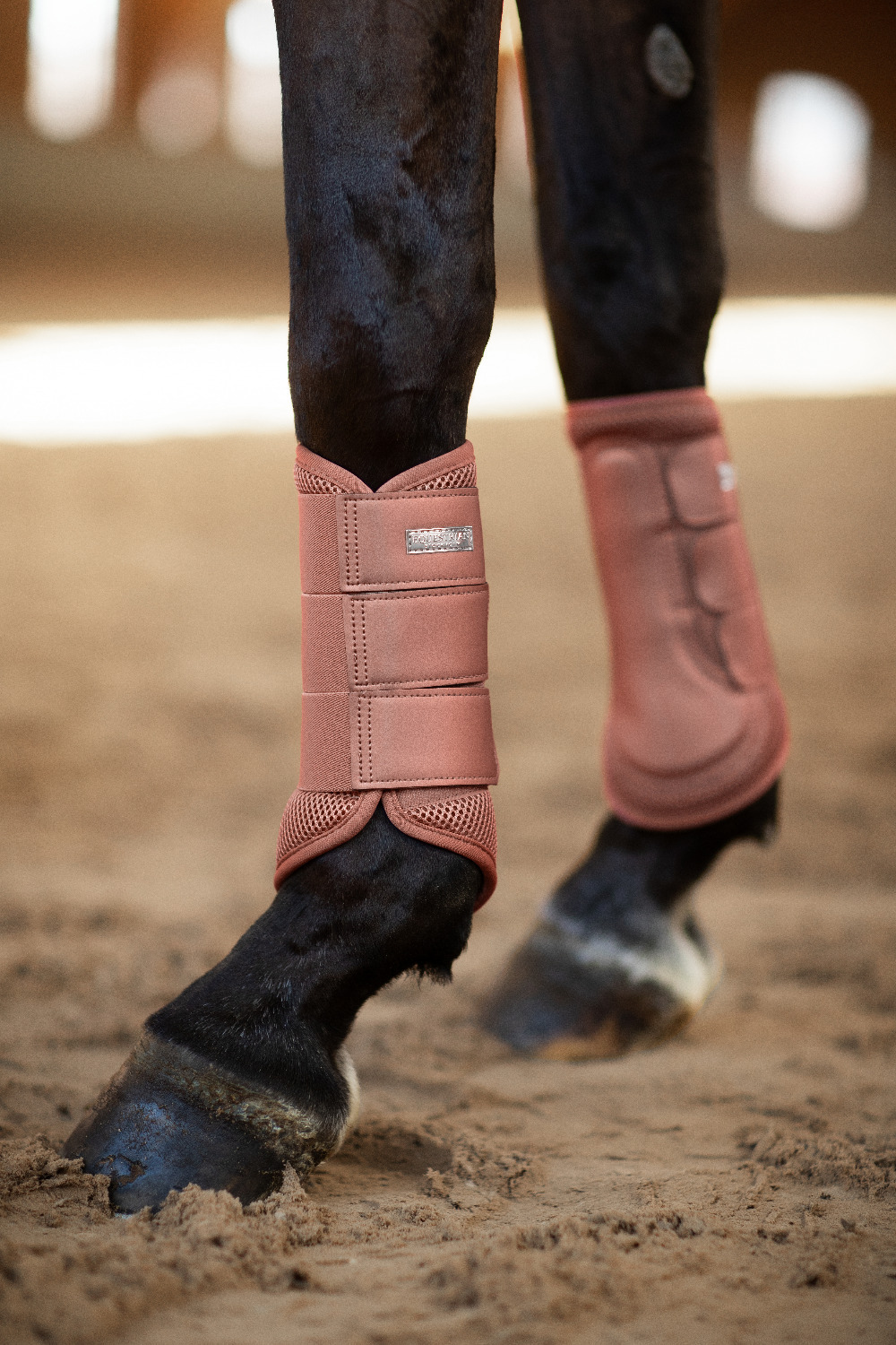 Equestrian Stockholm Coral Classic Mesh Brushing Boots