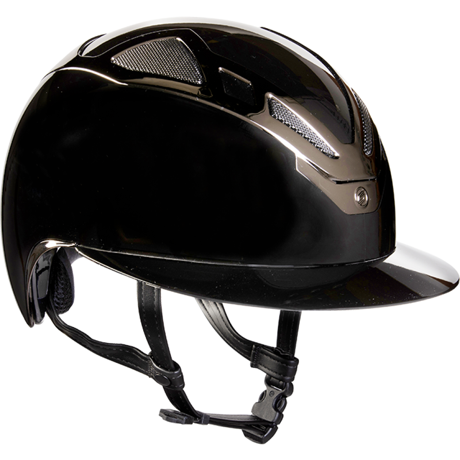 Suomy Cap Apex Chrome Women's Glossy Black