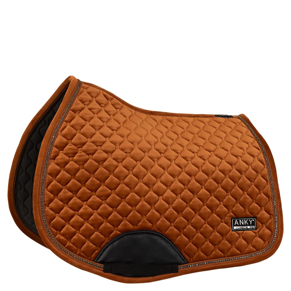 ANKY Saddle Pad Velvet Stones Jumping