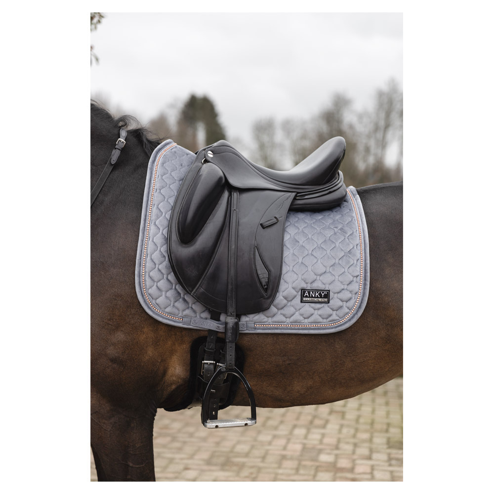 ANKY Saddle Pad Velvet Stones Dressage