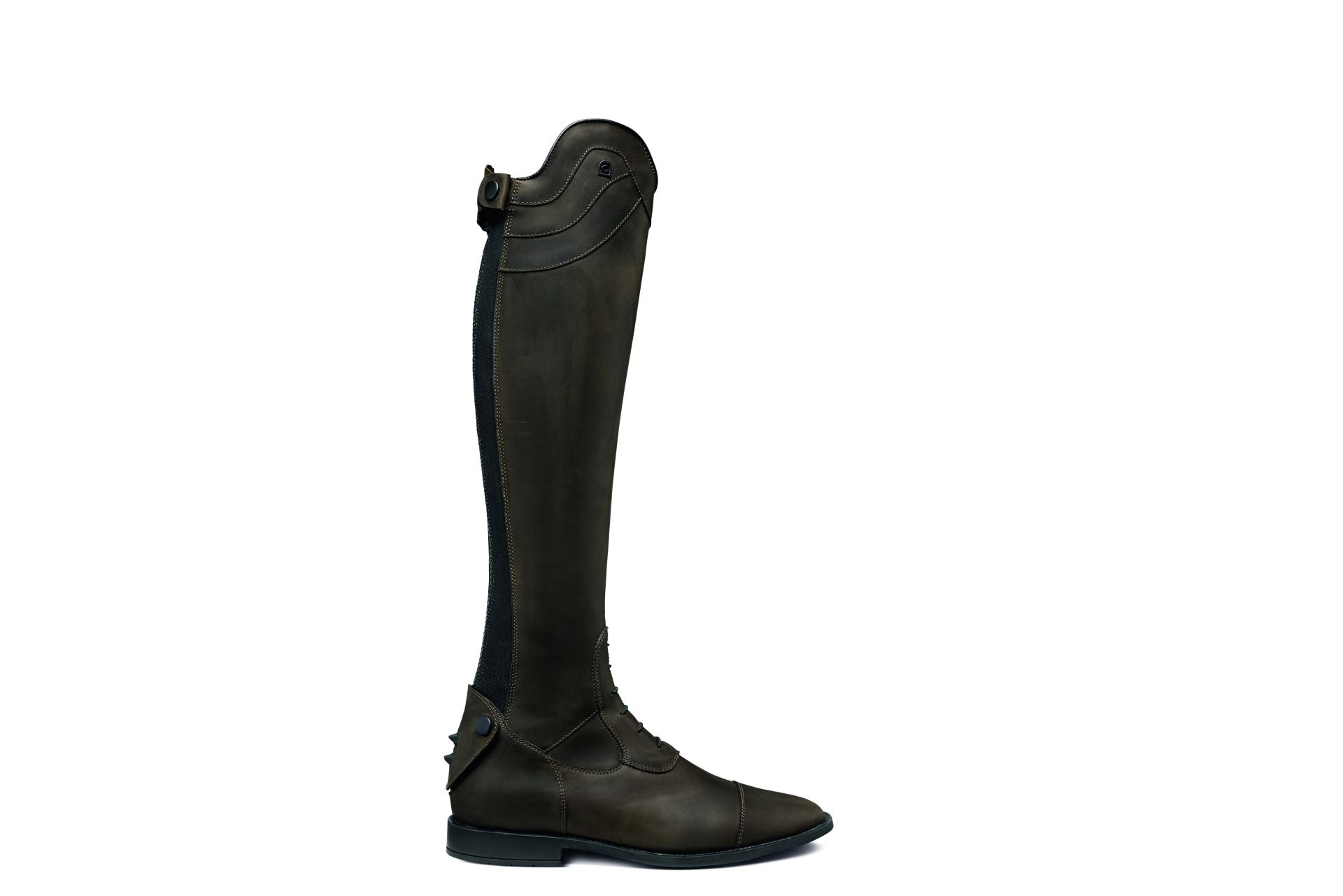 Cavallo Rijlaarzen CAVALLinus Slim Cross Nature Zwart
