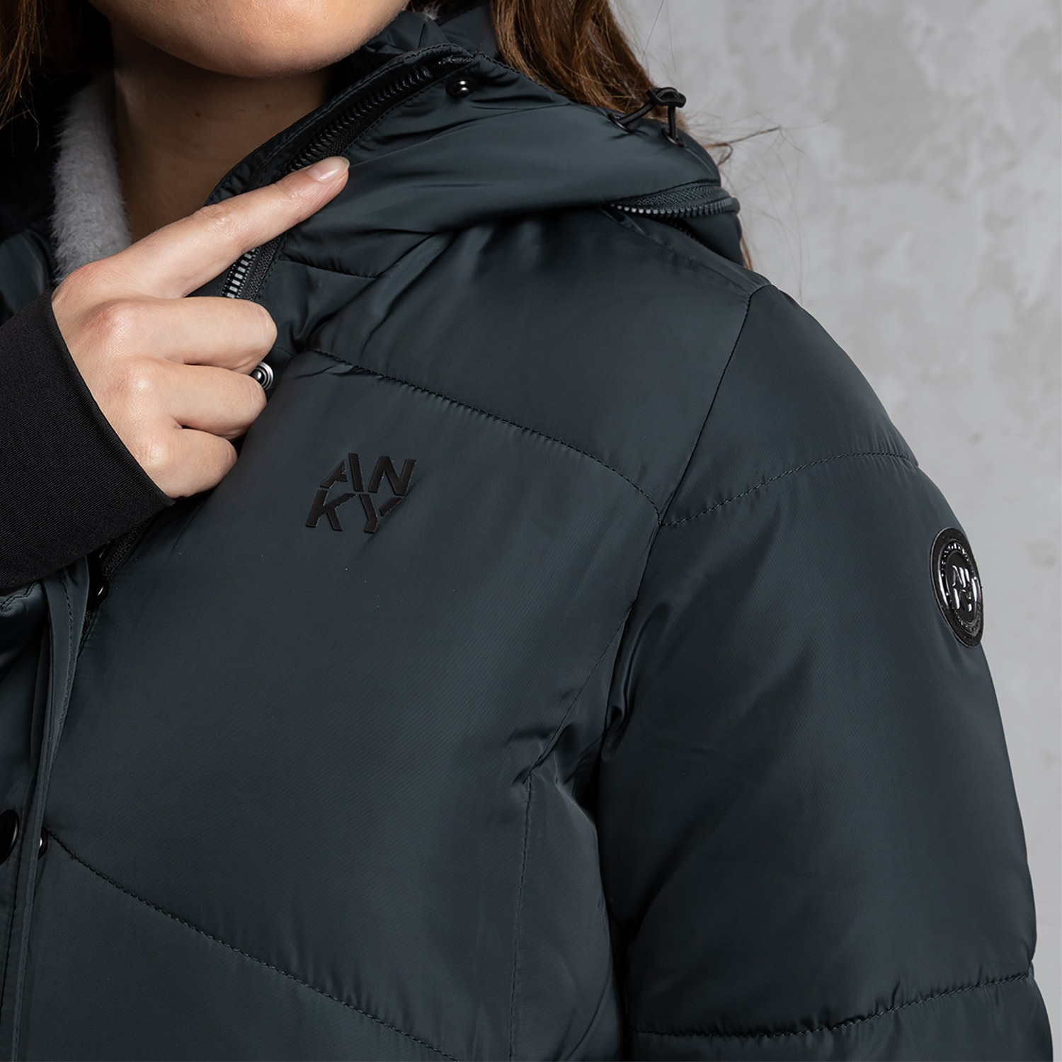 ANKY FW26 Long Puffer Coat
