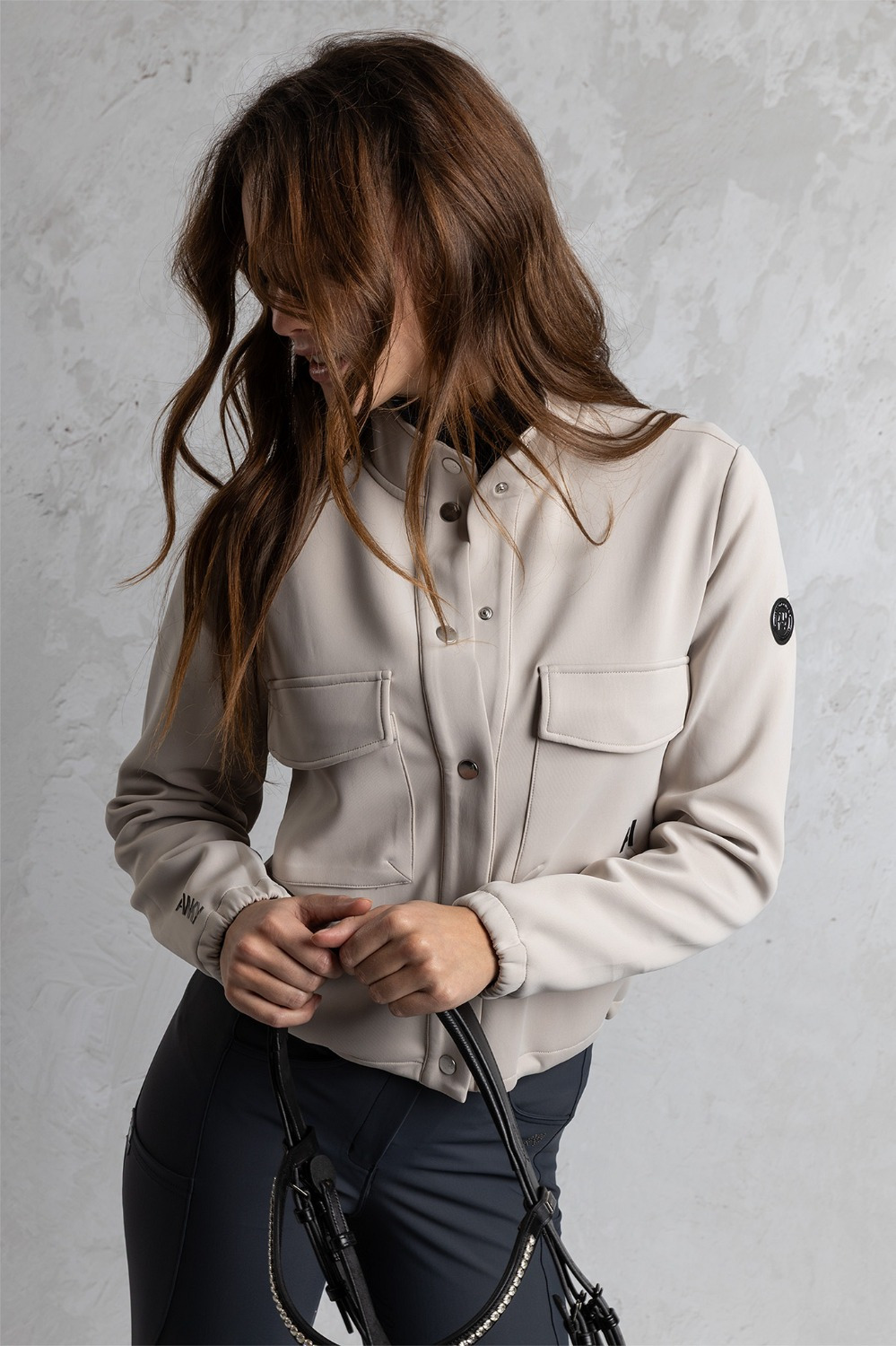 ANKY FW26 Loose Track Jacket