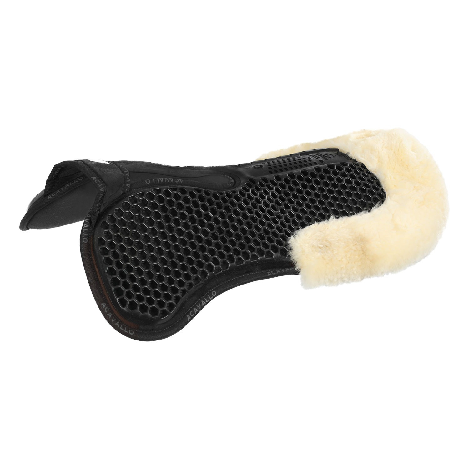 Acavallo Pad MF-S WFS Suède Sheepskin Hexagonaal Gel