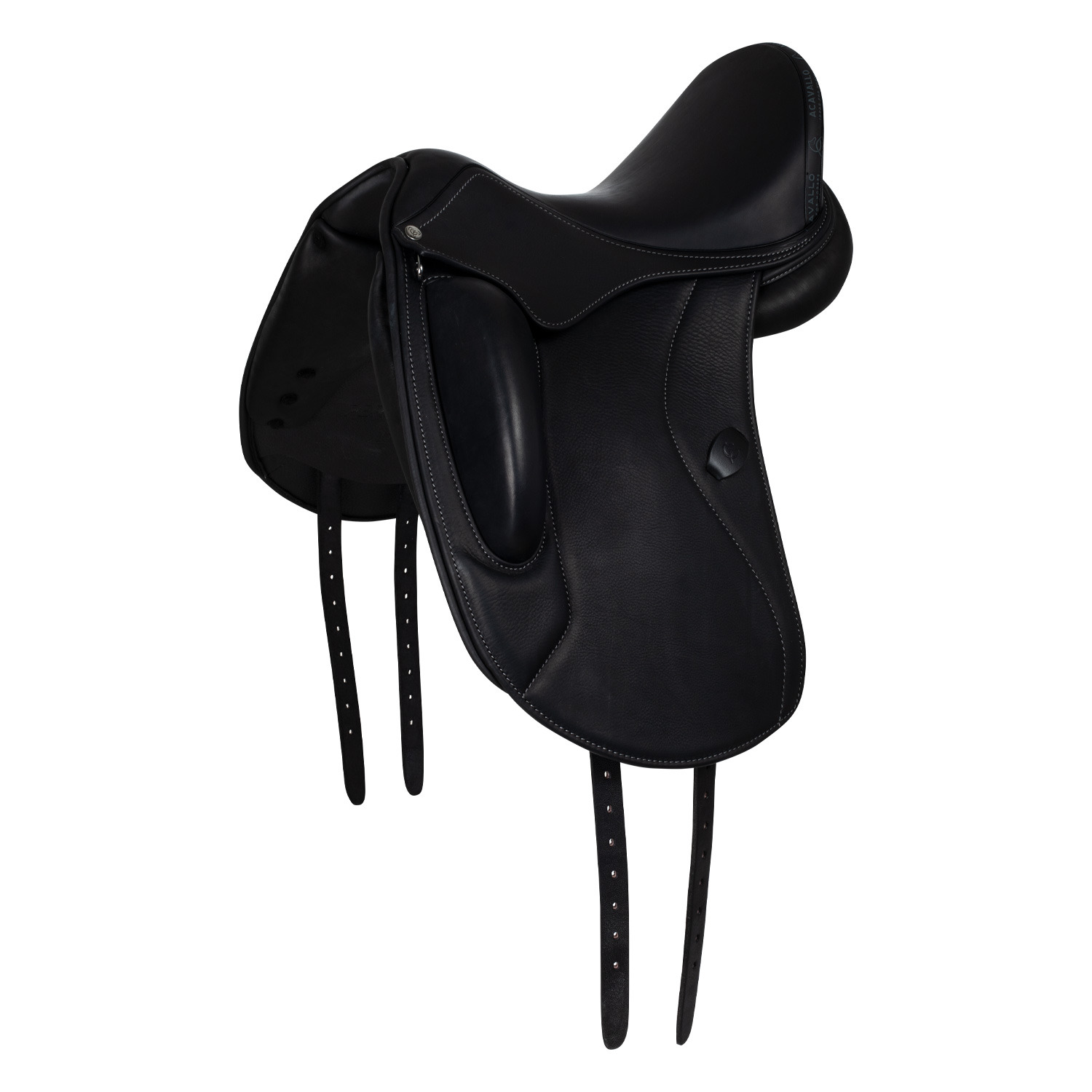 Acavallo Dressage Saddle Perugino Tilted Cantle Short Knee Roll