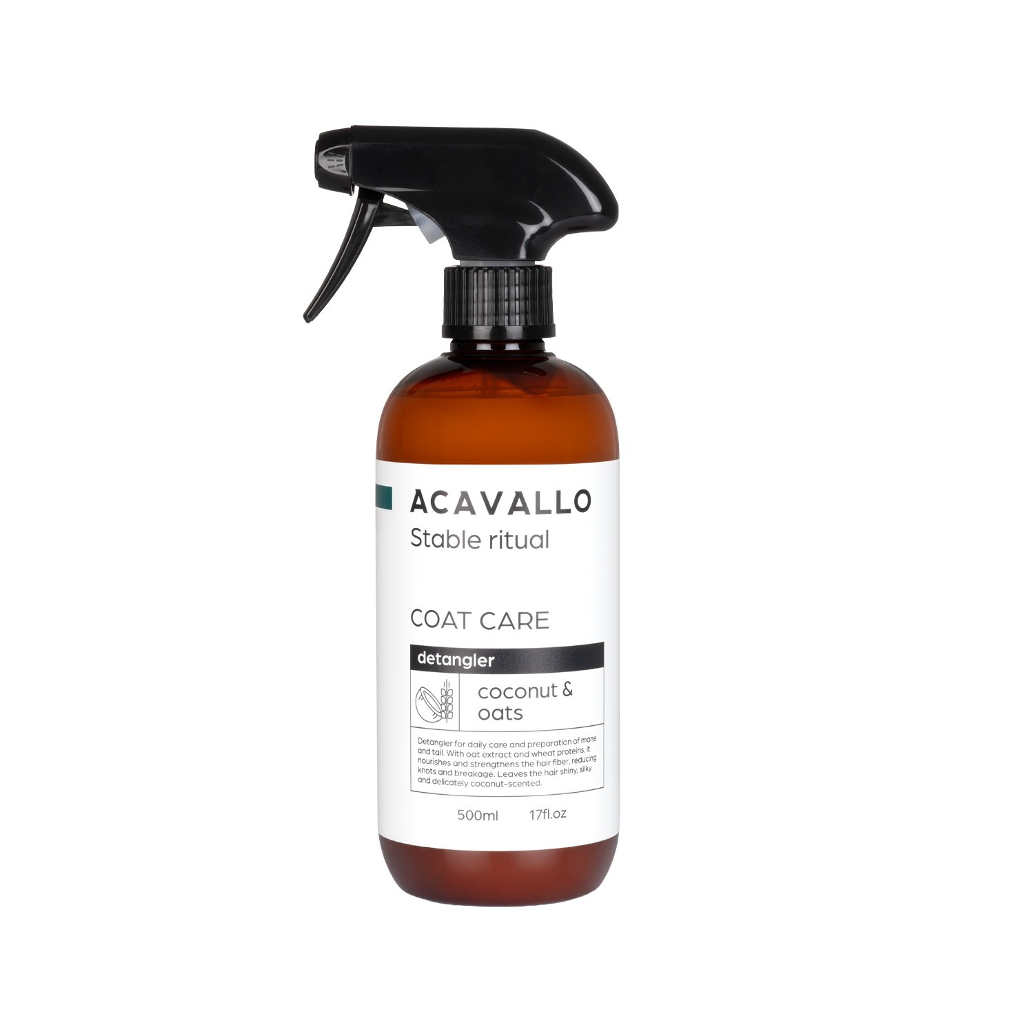Acavallo Care Entwirrspray mit Kokosnuss und Hafer