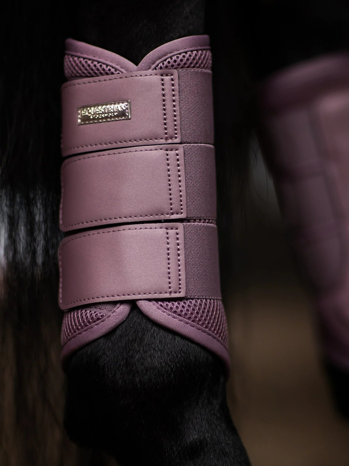 Equestrian Stockholm Anemone Classic Mesh Brushing Boots