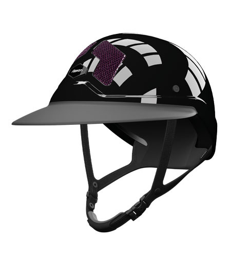 Flex-On Helm Armet Angel Prune Grill 