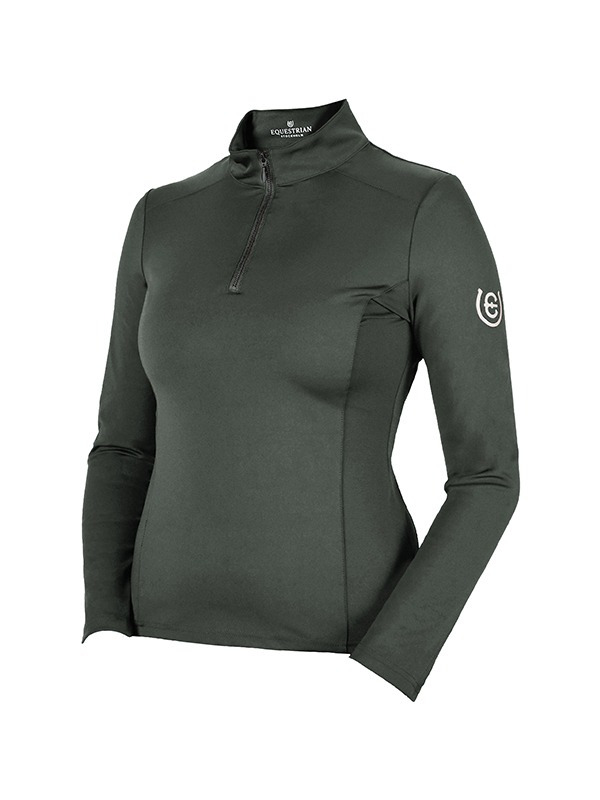 Equestrian Stockholm Avenue Green Vision Top