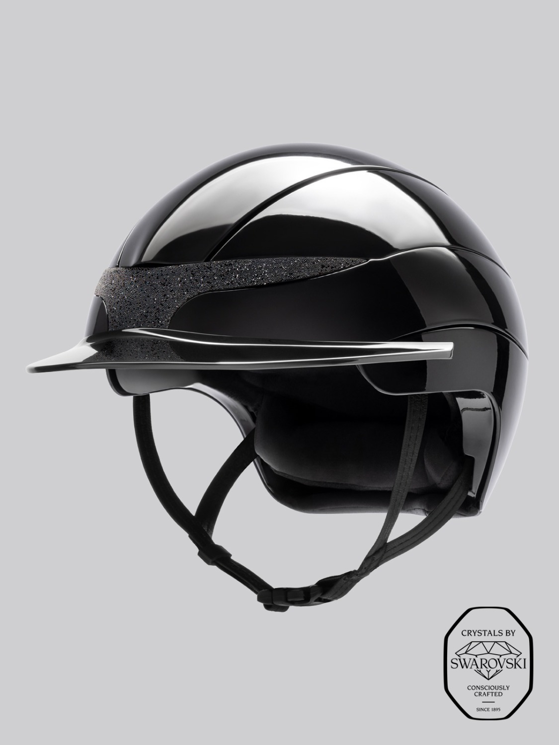 Equiline Helmet Xanto Swarovski Frame Standard 