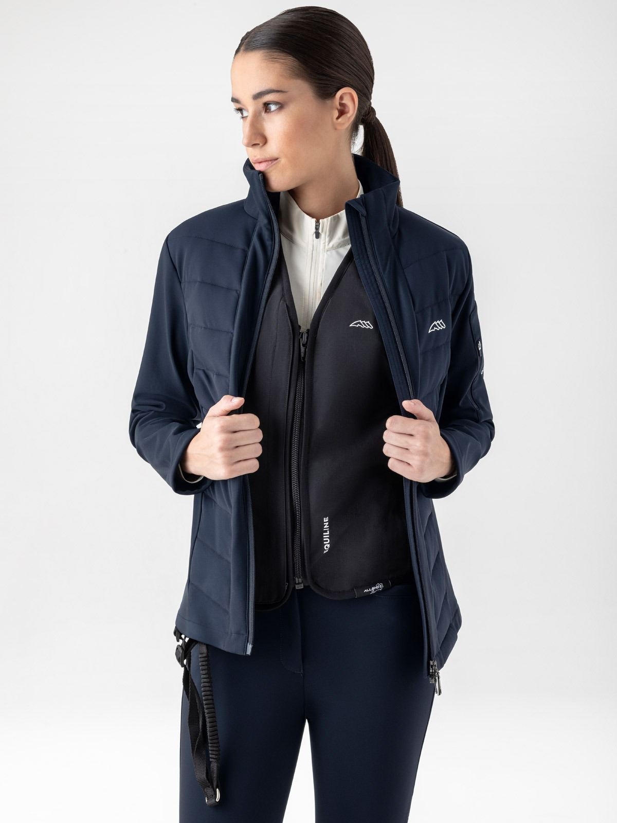 Equiline Airbag-kompatible Softshelljacke Entrec