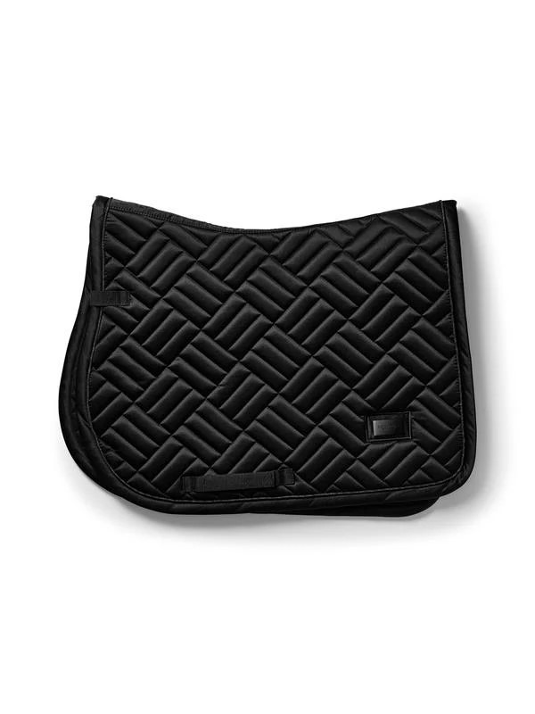 Equestrian Stockholm Modern Classic Black Jump Saddle Pad