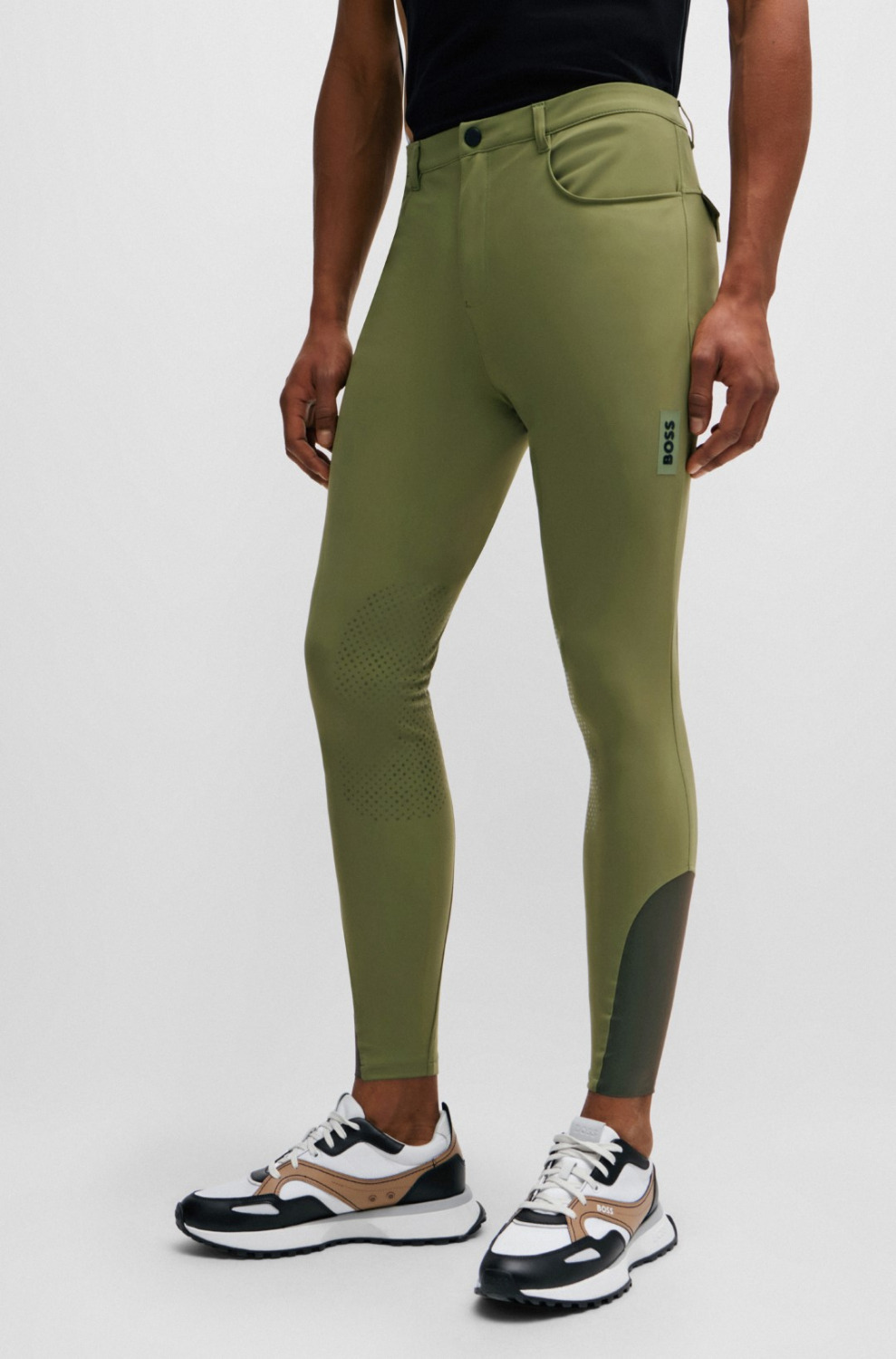 BOSS Equestrian SS'24 Men's Summer Riding Breeches James Knee Grip