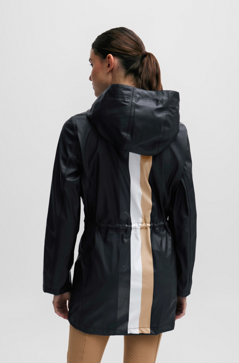 BOSS Equestrian SS'24 Signature Stripe Regenjacke Phoebe