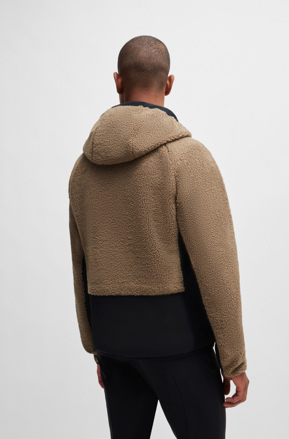 BOSS Equestrian FW'24 Herren Teddy-Pufferjacke Russel
