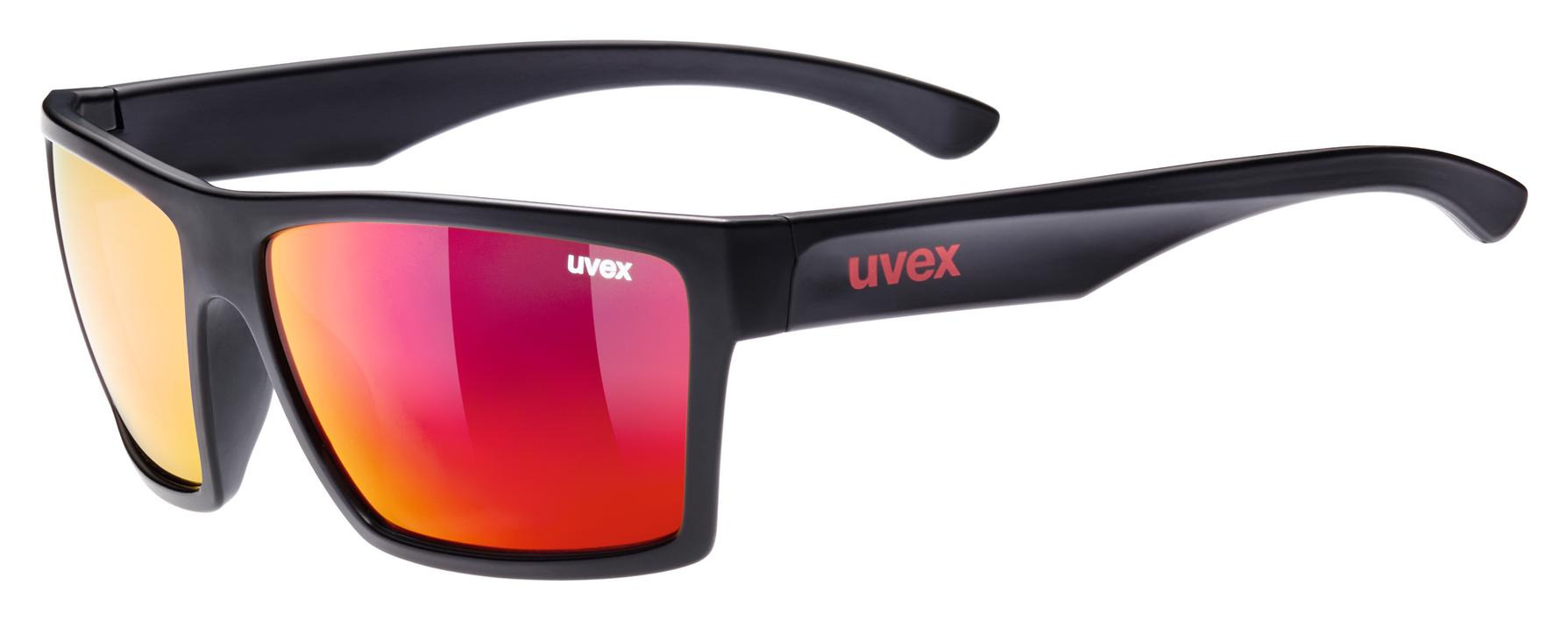Uvex LGL 29 Matte Black / Mirror Red