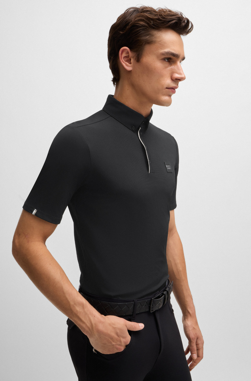 BOSS Equestrian SS25 Herren Trainingsshirt Matt
