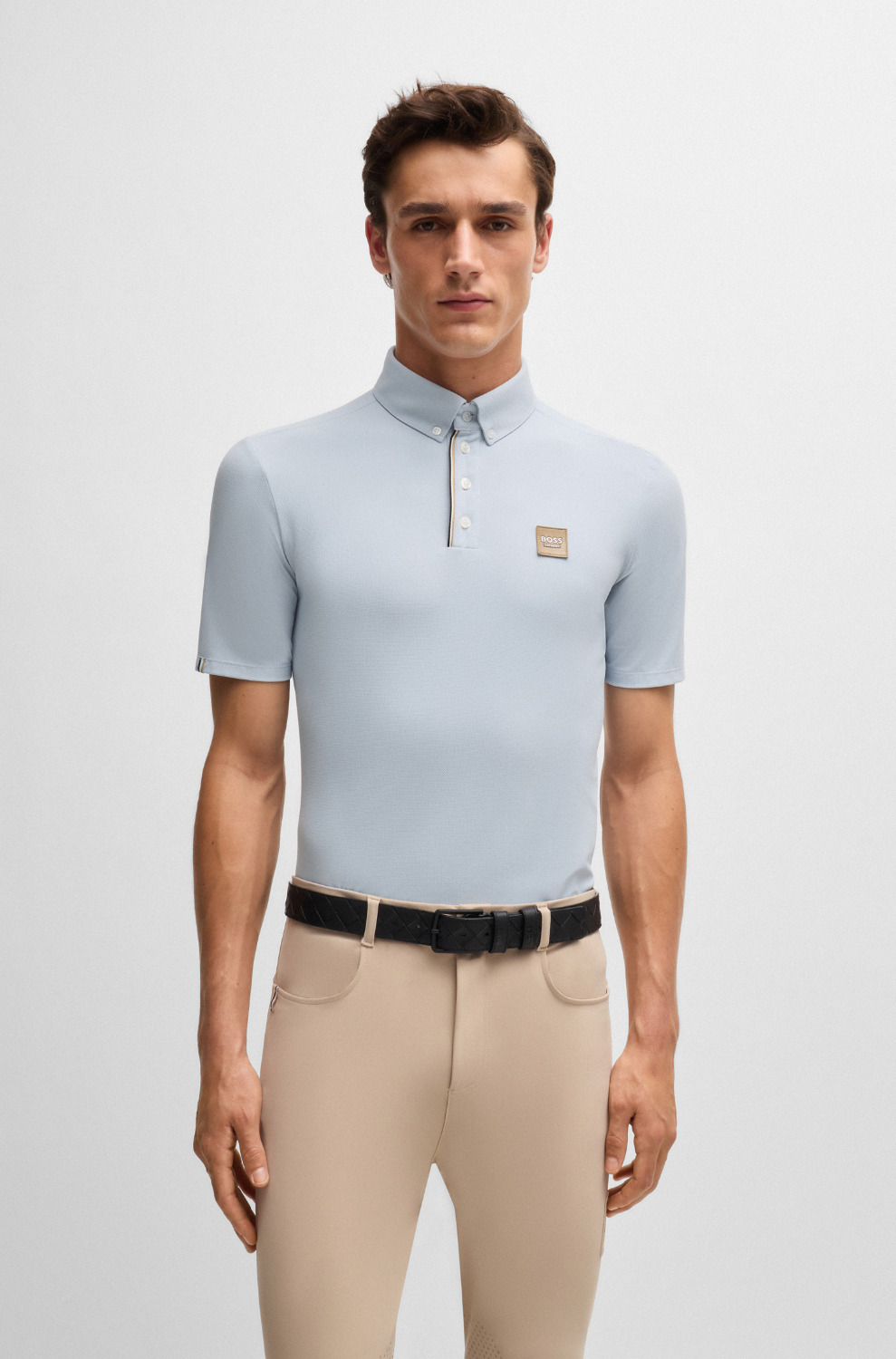 BOSS Equestrian SS25 Herren Trainingsshirt Matt