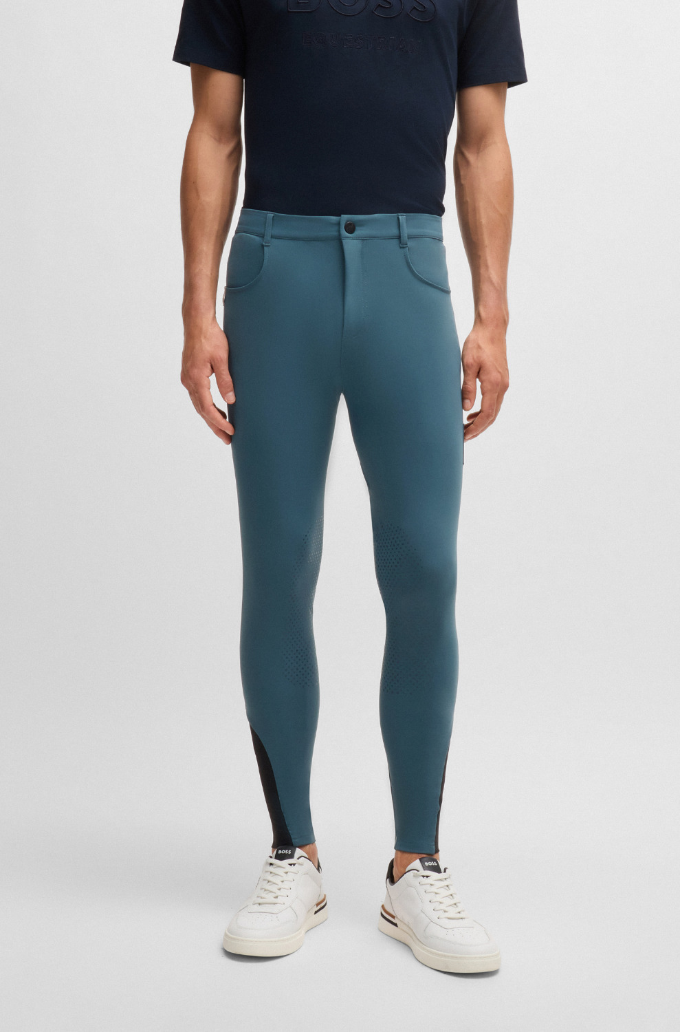 BOSS Equestrian SS25 Herren Reithose James Knee Grip