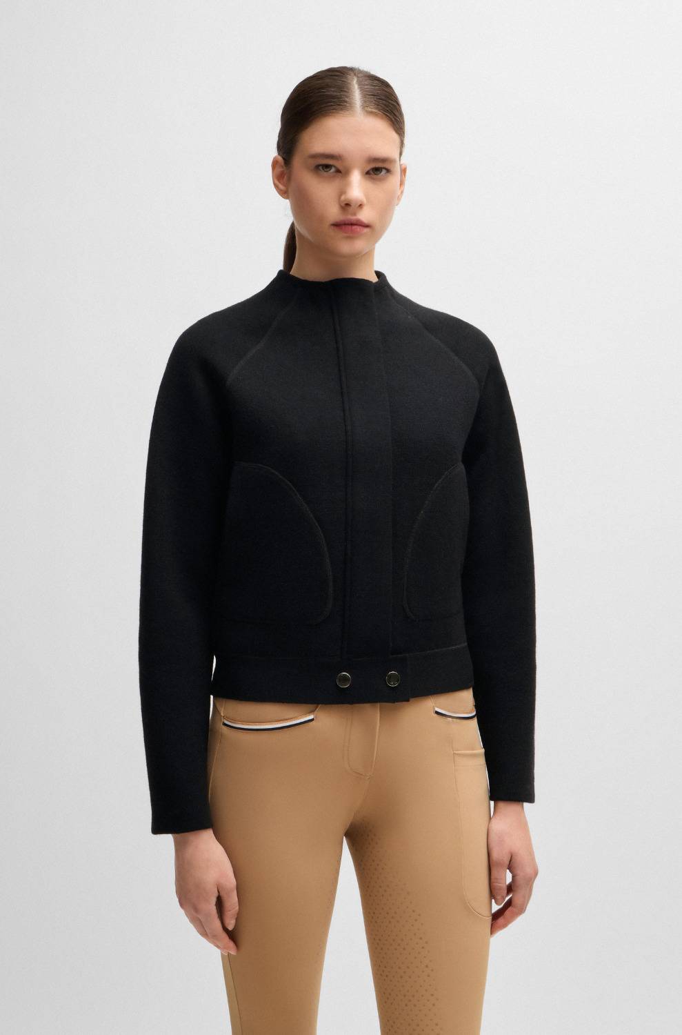 BOSS Equestrian SS25 Strickjacke Darla