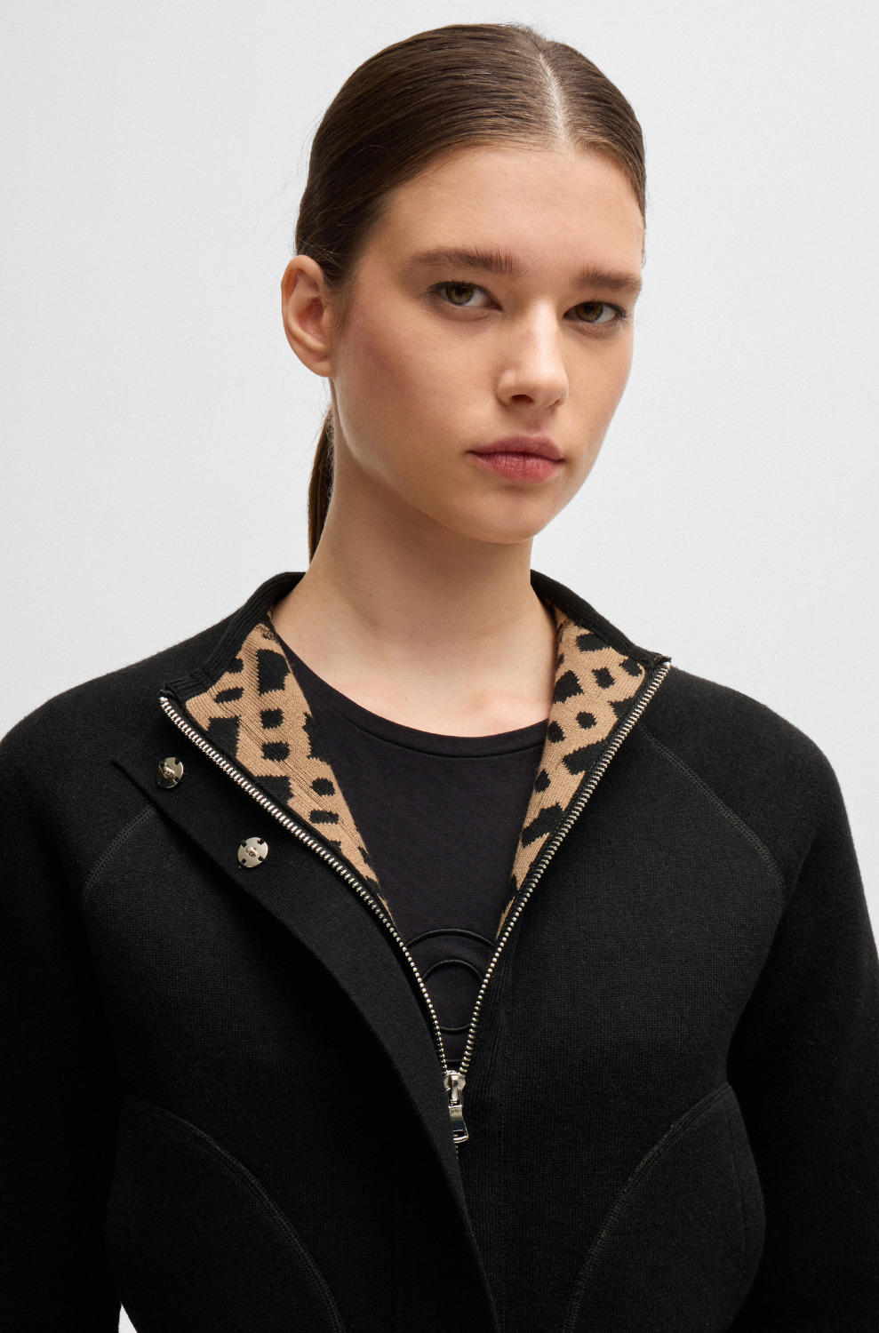 BOSS Equestrian SS25 Strickjacke Darla