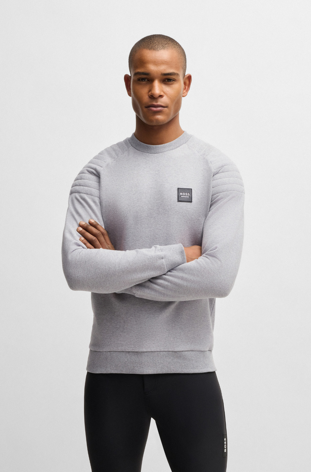 BOSS Equestrian FW25 Herren Sweater Padded Lex