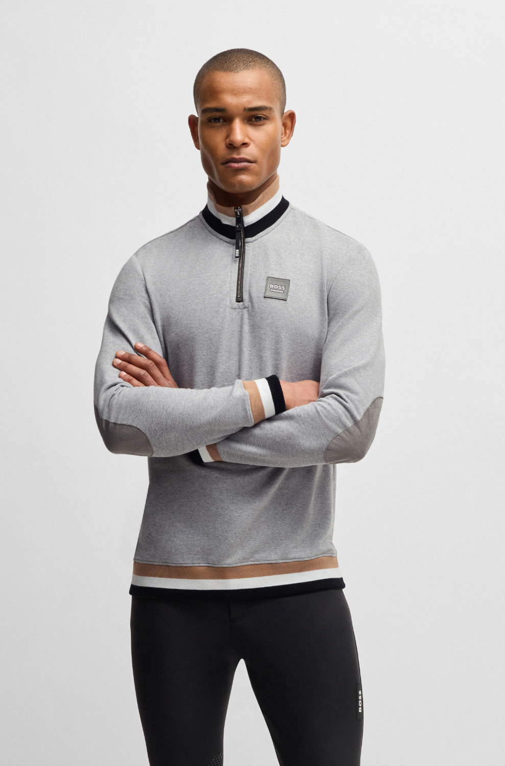 BOSS Equestrian FW25 Herren Pullover Troyer