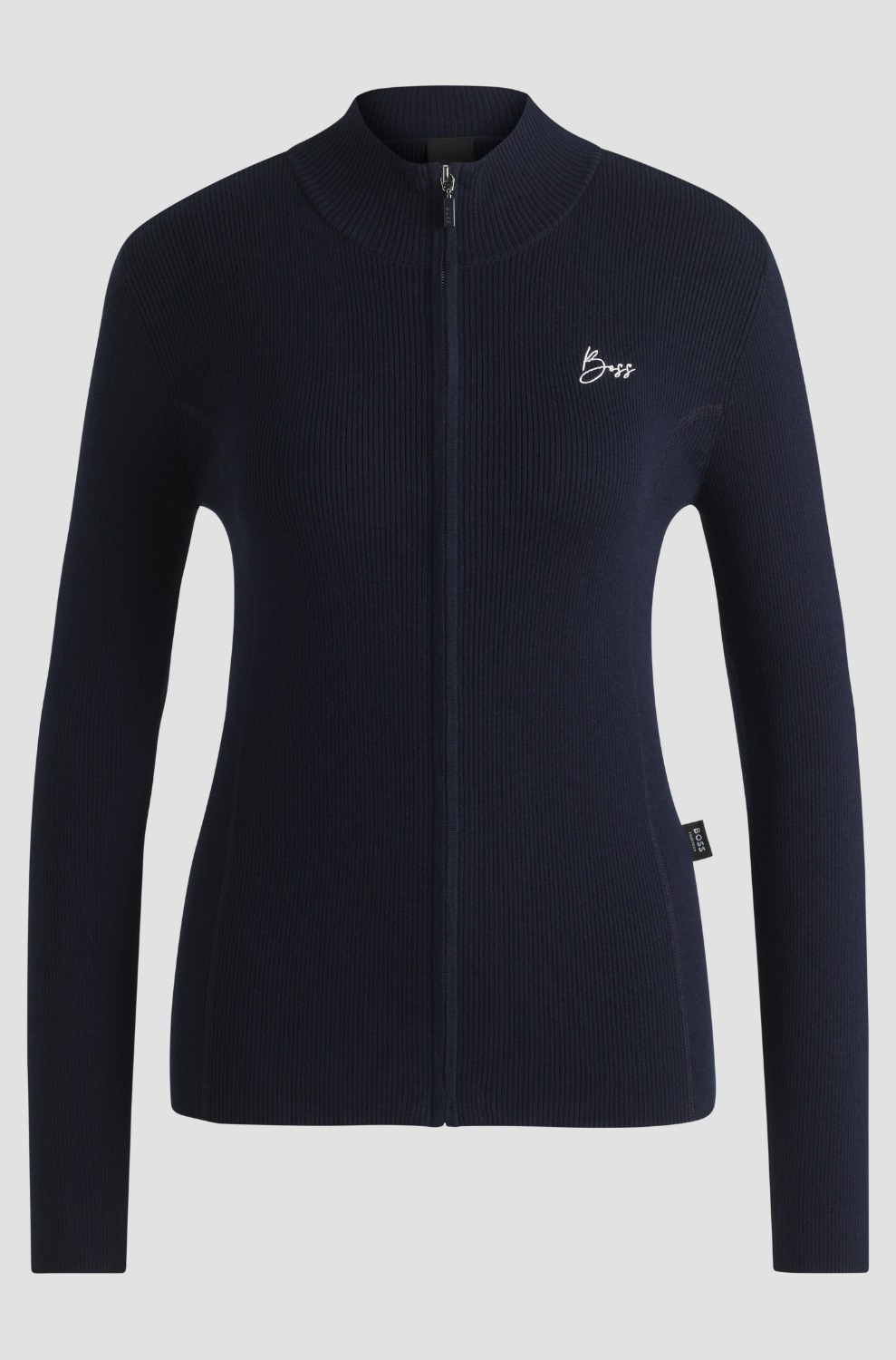BOSS Equestrian FW25 Strickjacke Sky Captain