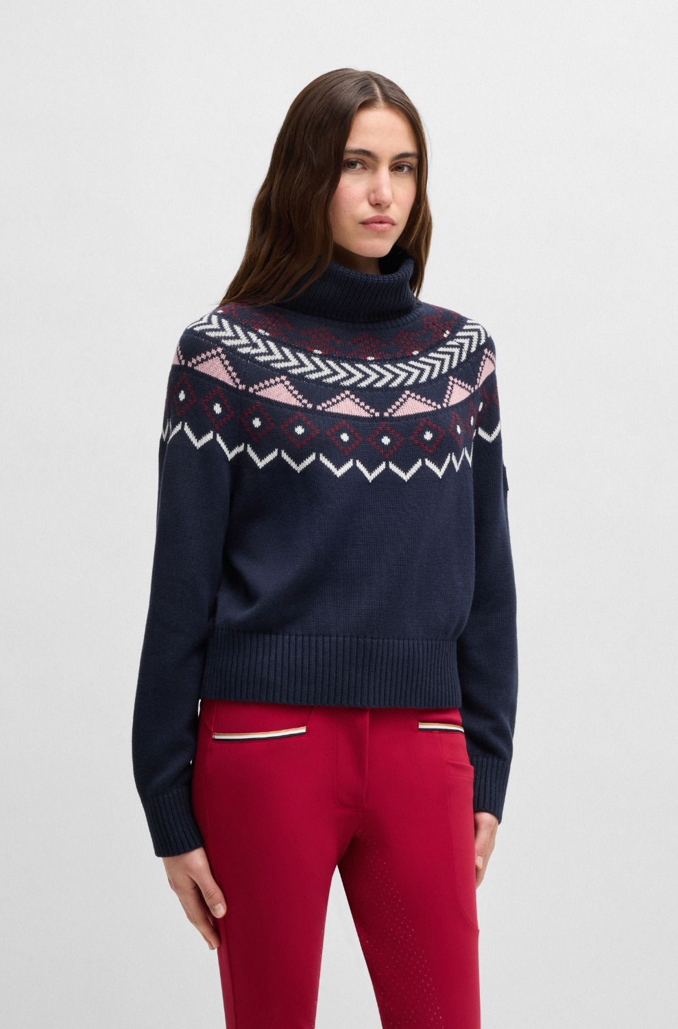 BOSS Equestrian FW25 Strickpullover Norway