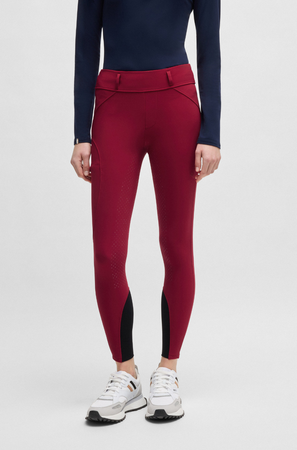 BOSS Equestrian FW25 High Waist Hybrid Reithose Full Grip