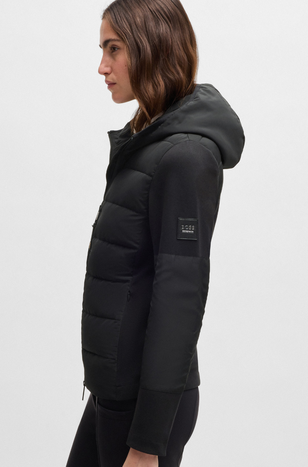 BOSS Equestrian FW25 Puffer Hybrid Jacke Jessy