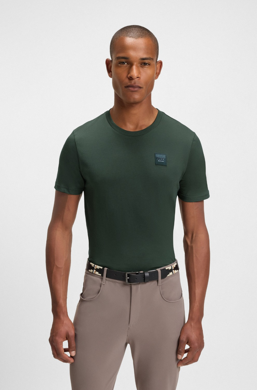 BOSS Equestrian SS26 Herren T-Shirt Pierce Patch