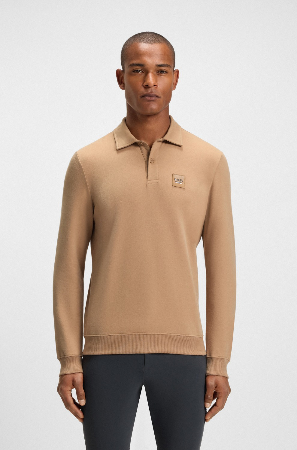 BOSS Equestrian SS26 Herren Polo-Sweatshirt Luis