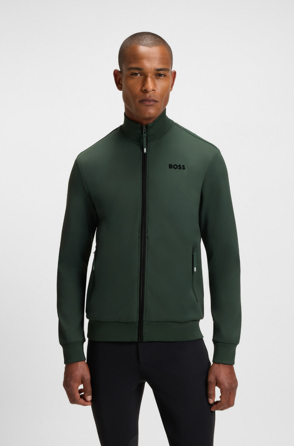 BOSS Equestrian SS26 Herren Funktions-Cardigan Sammy