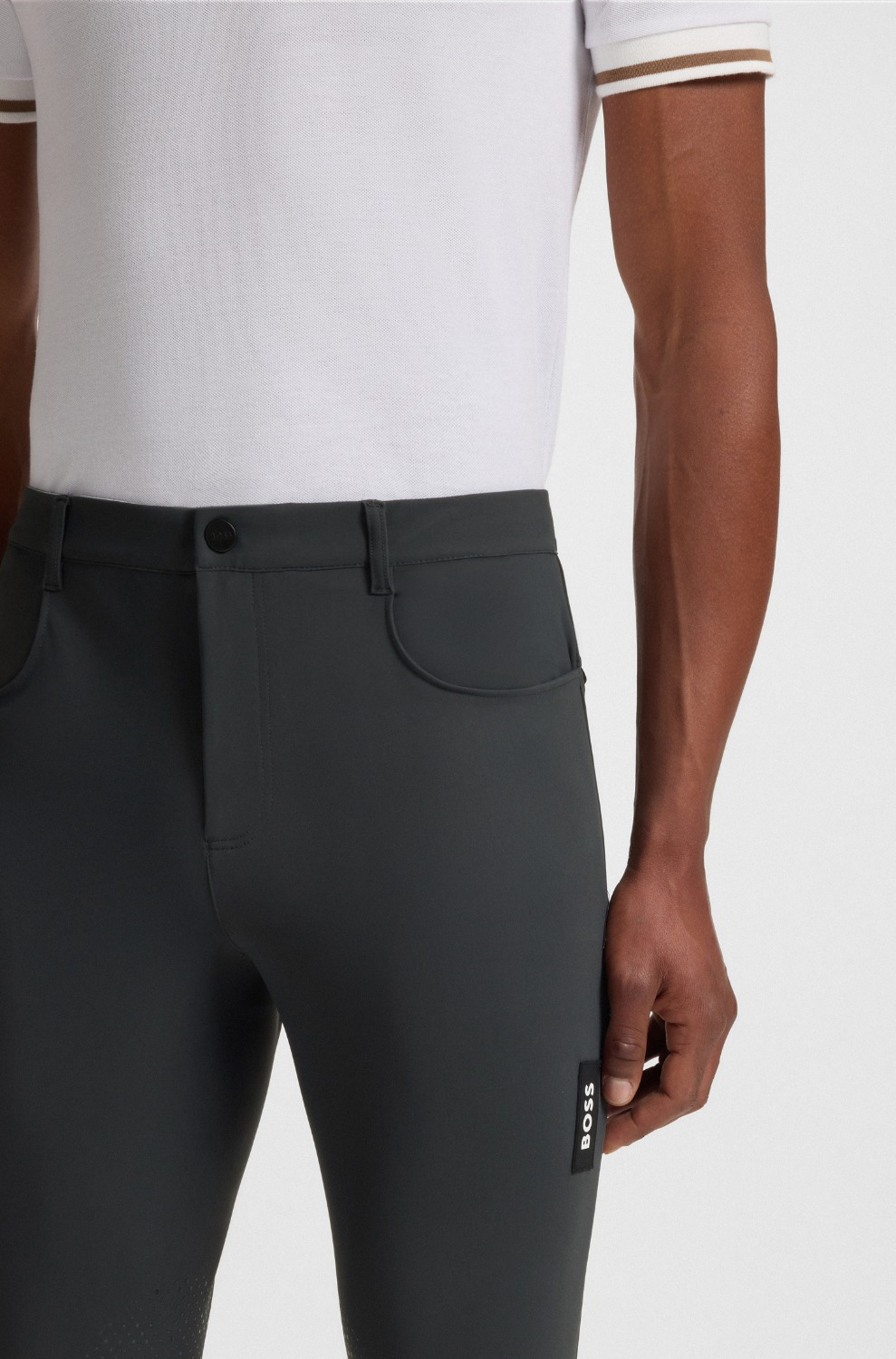 BOSS Equestrian SS26 Herren-Reithose James Knie-Grip