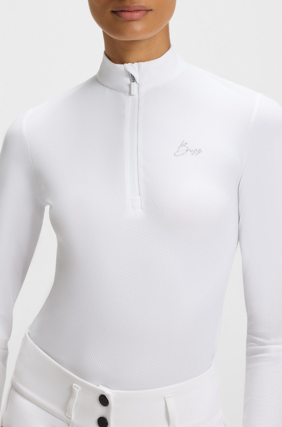 BOSS Equestrian SS26 Turniershirt Minou Texture